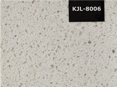 Monochromatisch wit kwarts