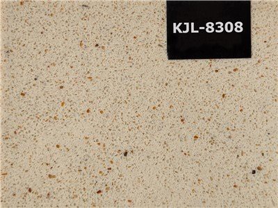 Kleine korrel kwarts stenen plaat